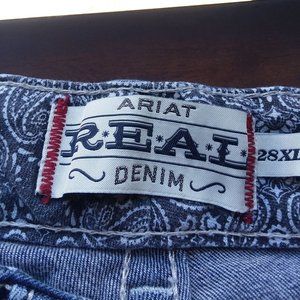 Ariat Real Denim Jeans Size 28XL